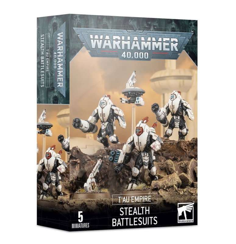 T`AU EMPIRE: STEALTH BATTLESUITS- Warhammer 40K