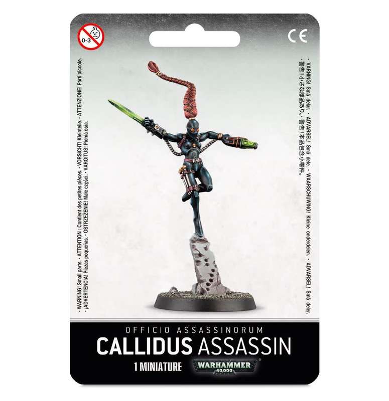OFFICIO ASSASSINORUM CALLIDUS ASSASSIN- Warhammer 40K