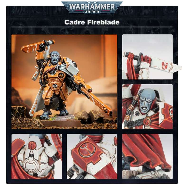 T`AU EMPIRE: CADRE FIREBLADE- Warhammer 40K