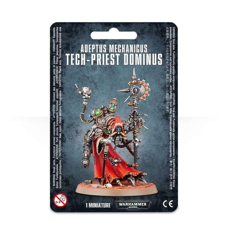 ADEPTUS MECHANICUS TECH-PRIEST DOMINUS- Warhammer 40K