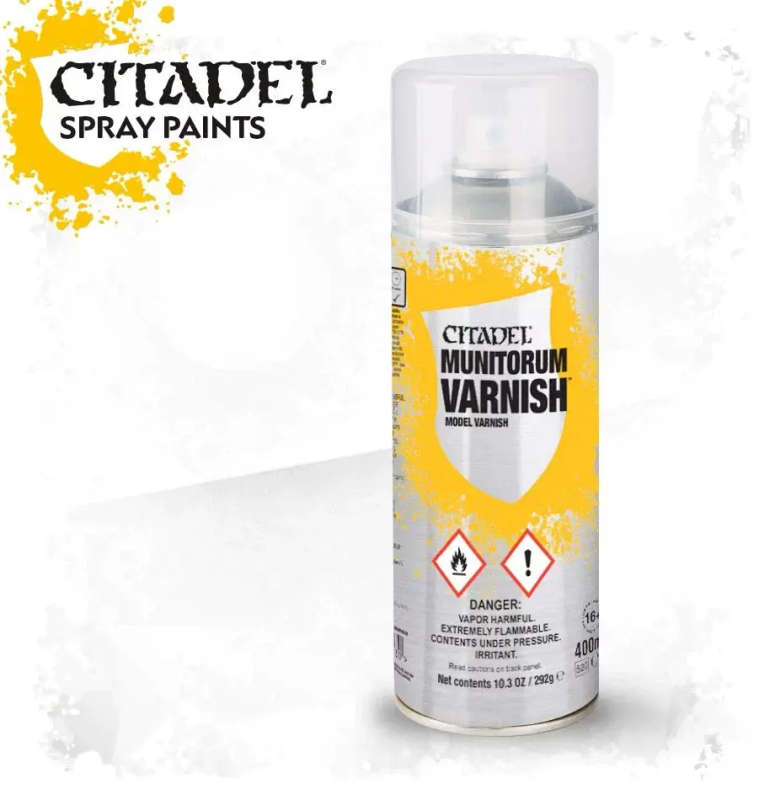 Citadel: Munitorum Varnish Spray 400ml