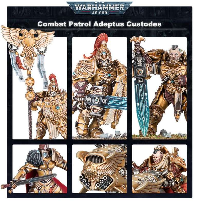 COMBAT PATROL: ADEPTUS CUSTODES- Warhammer 40K