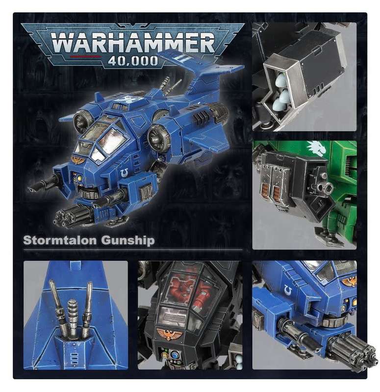 SPACE MARINES STORMHAWK INTERCEPTOR- Warhammer 40K