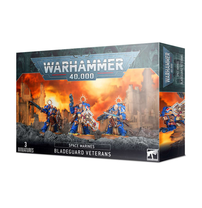 SPACE MARINES: Bladeguard Veterans - Warhammer 40K