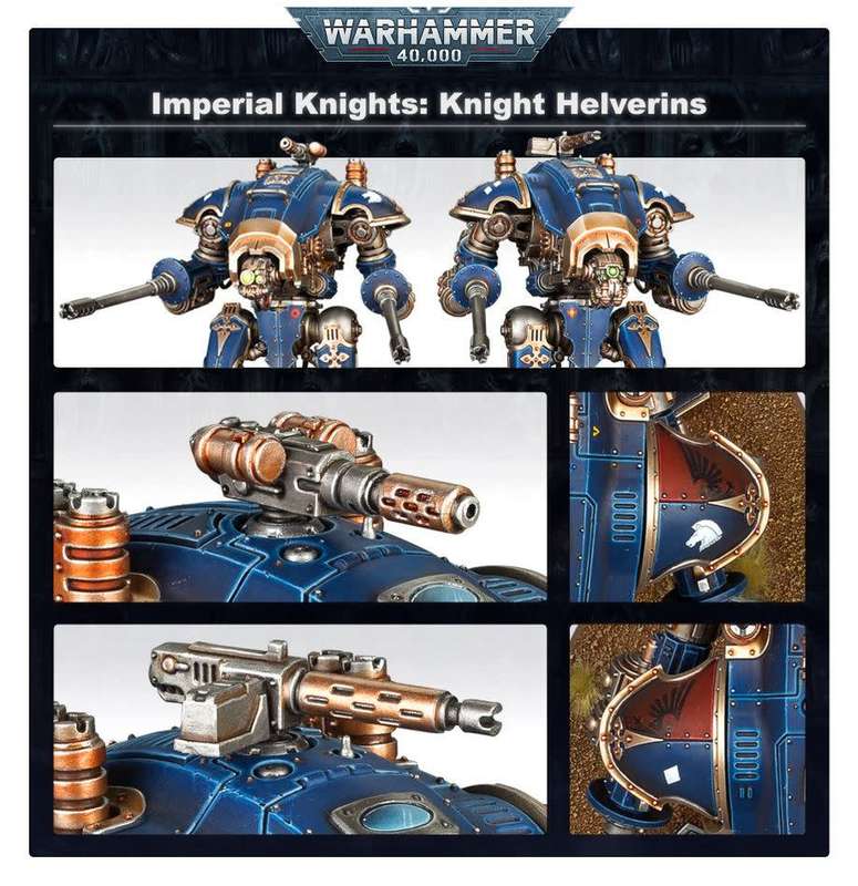 Imperial Knights: Knight Armigers - Warhammer 40K