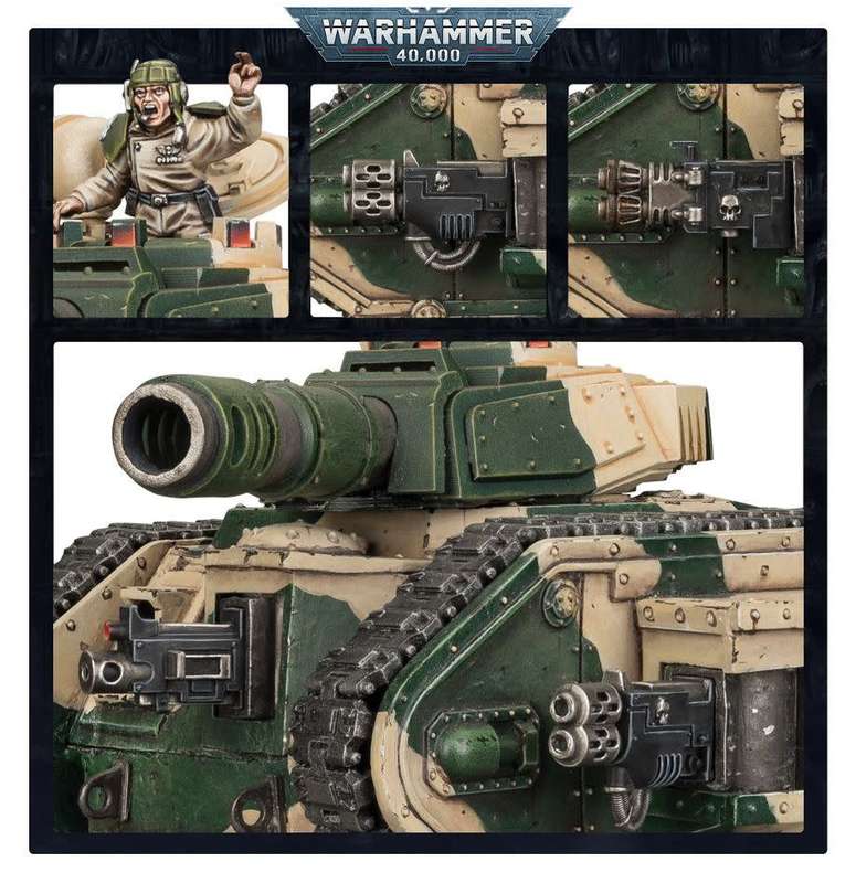 Astra Militarum: Leman Russ Battle Tank - Warhammer 40K