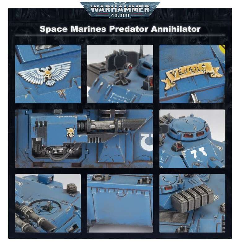 Space Marines: Predator - Warhammer 40K