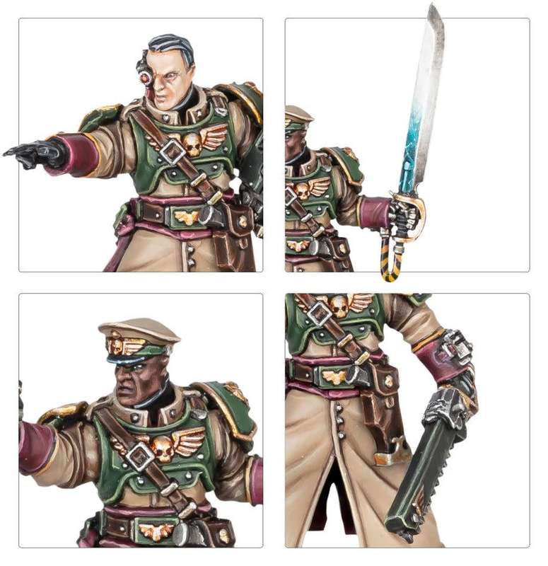 Astra Militarum: Cadian Castellan - Warhammer 40K