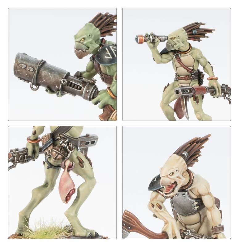 T`AU EMPIRE: KROOT CARNIVORES - Warhammer 40K