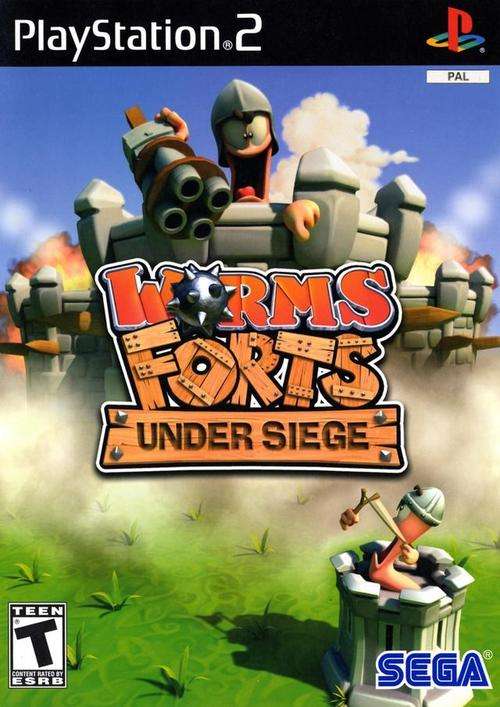 Worms Forts - Under Siege (PS2)