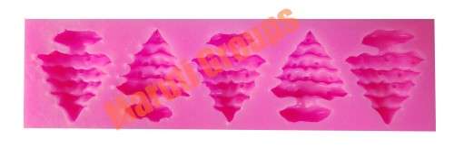 Christmas Tree silicone mould, for choclate or fondant