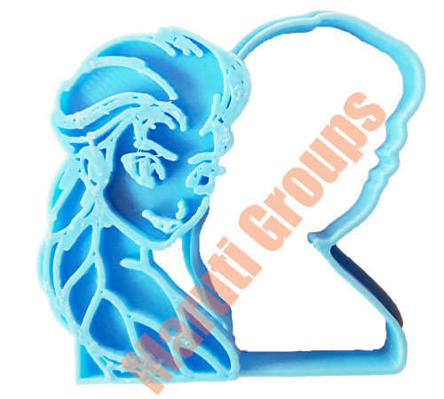 Frozen Elsa - 2 in 1 Press and Cookie cutter