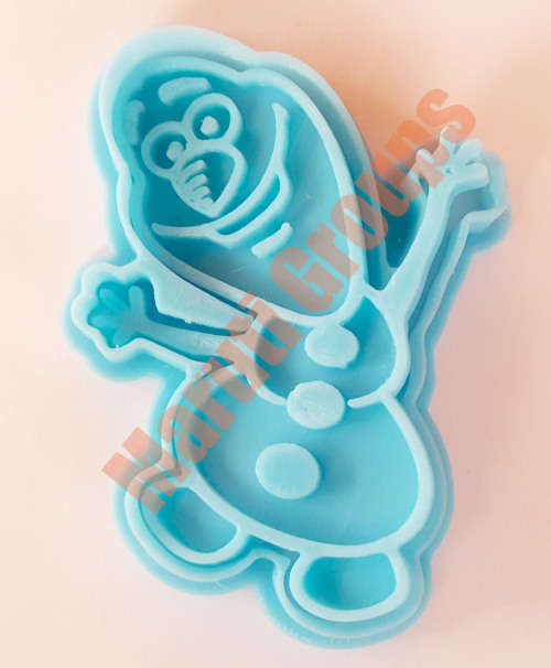 Olaf -2 in 1 Press and Cookie cutter (frozen)