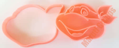 Teenage Mutant Ninja Turtle - 2 in 1 Press and Cookie cutter (TMNT)