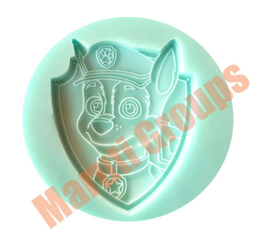 Chase - silicone mould, chocolate or fondant - Paw Patrol Mould