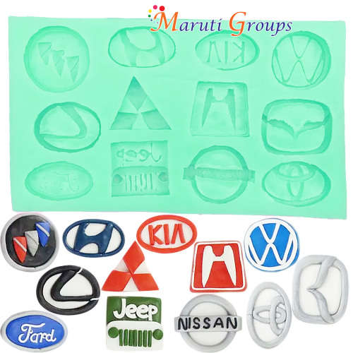 Car Logo Silicone Mould