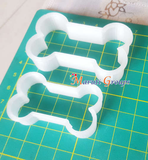 2pc Dog bone Cookie Cutter