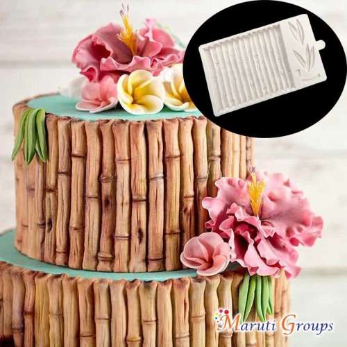 Bamboo Silicone mould- 20.5cm by 12cm