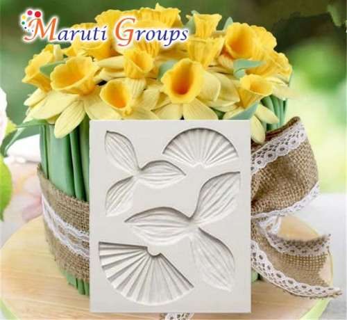 Daffodils flower silicone mould