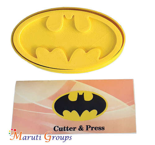 Batman - 2 in 1 Press and Cookie cutter - Large