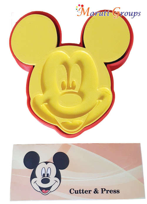 Mickey Mouse - 2 in 1 Press and Cookie cutter
