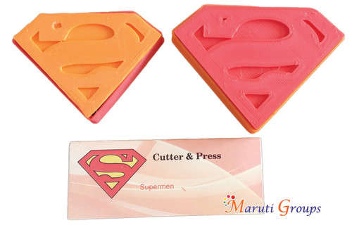 Superman - 2 in 1 Press and Cookie cutter - Small size Dc comics, Justice League