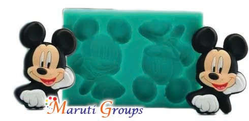 Mickey Mouse silicone mould