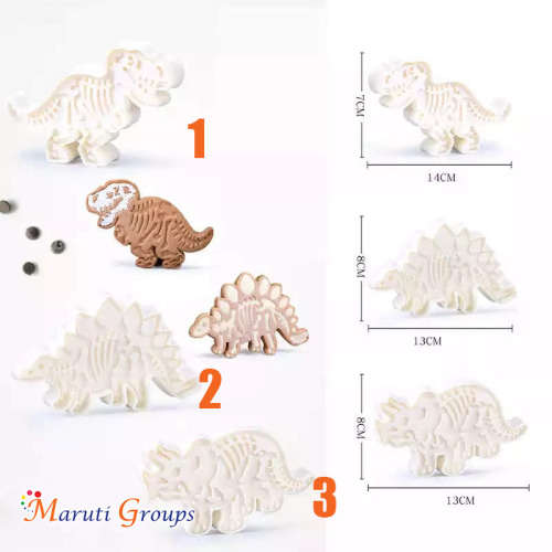 Dinosaurs ( Design 2) cookie cutter