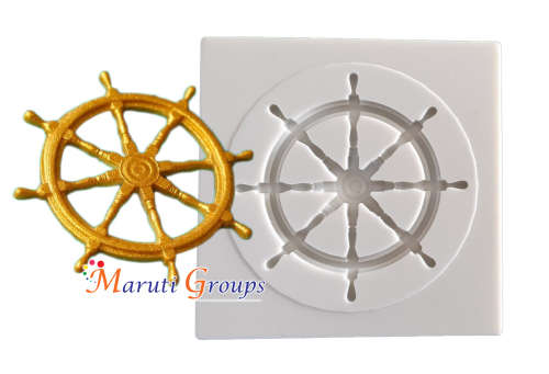 Ship steering silicone mould