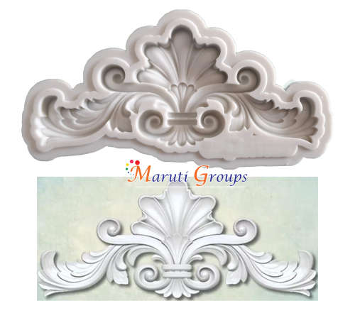 Mini Scroll Silicone mould