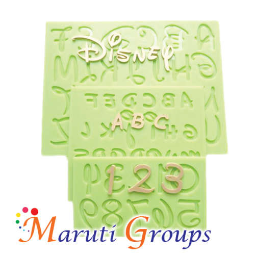 1pc - Number Disney Silicone mould