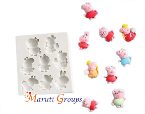 Peppa Pig Silicone Mould