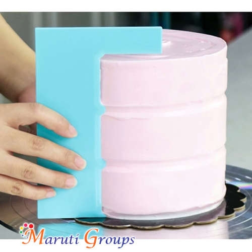 Cake Scraper / Cake Smoother - Fondant bakeware