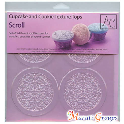 Scroll - Cupcake and cookie Texture Sheets / Mat