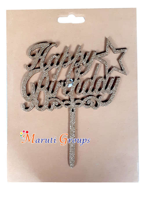 Happy Birthday - Cake Topper