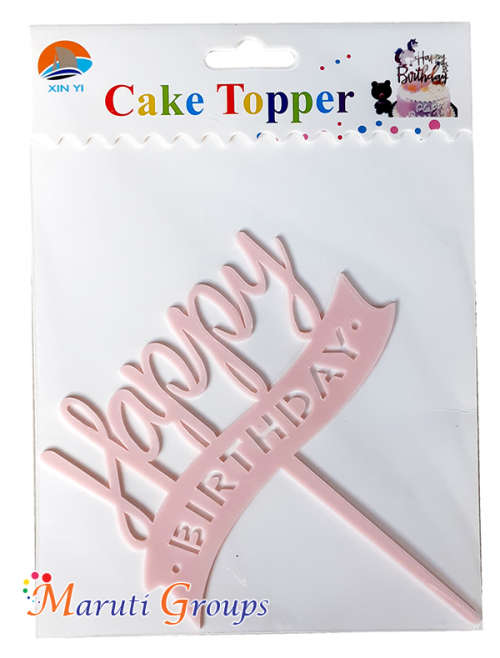 Happy Birthday - Cake Topper