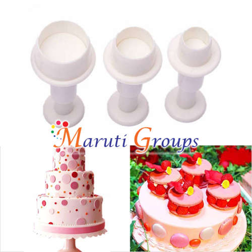 Round Circle Plunger Cookie Cutter