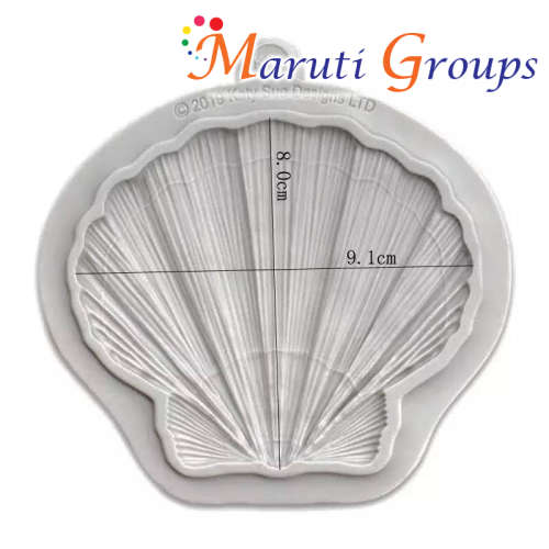 Big Sea Shell Fondant Cake Molds / Silicone fondant mould