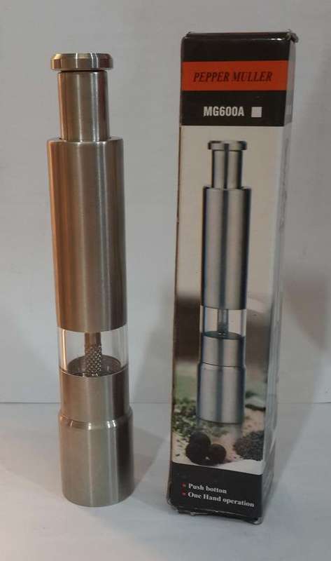 Salt or Pepper Grinder (Button Press)