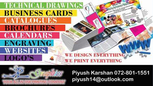 50 Business card Single sided