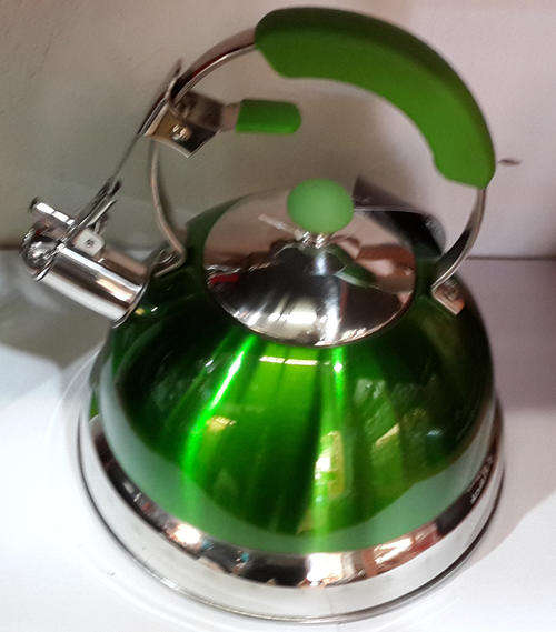 Whistling Kettle (Gas stove friendly) Green