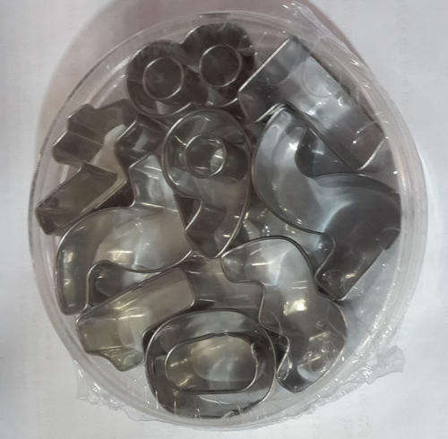 Metal Numbers Cutters Set