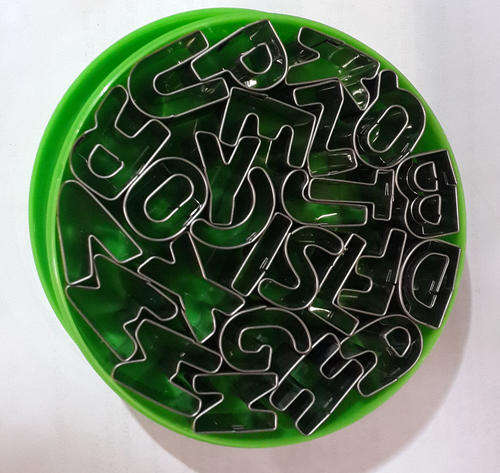Alphabet cutters for Cake