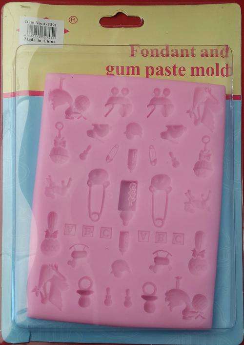 Baby shower Silicone fondant / Mould