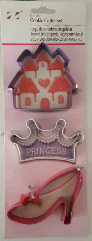 Princess, Castle , Shoes Cookie Cutter Set