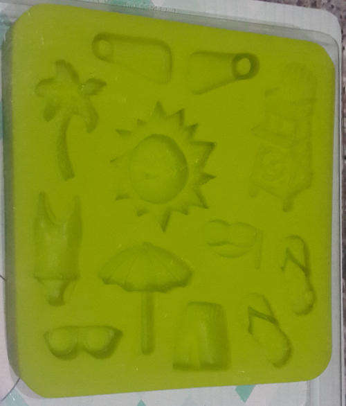 Beach Theme Silicone fondant / Mould