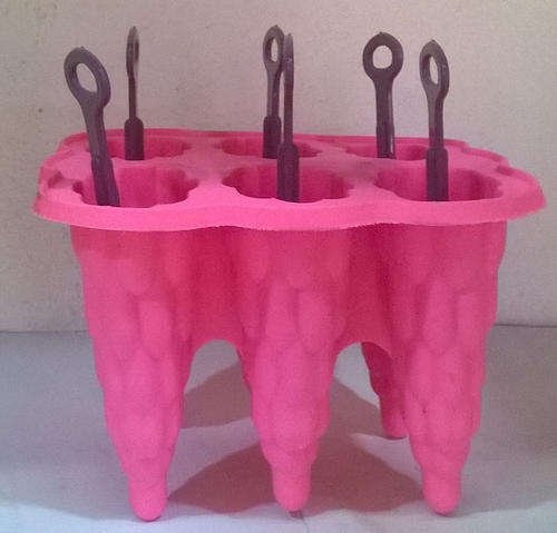 Ice Cream Popsicle maker Mold (Lolly maker) Silicone - Assorted Colours