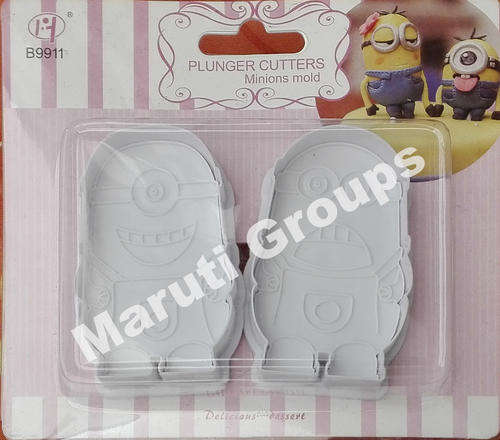 Despicable me/Minions Plunger cookie cutter(Fondant)