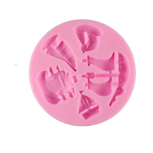 Pirate ship Silicone fondant mould