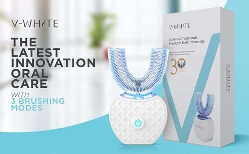 Ultrasonic U-Shaped Toothbrushes for Teeth Whitening